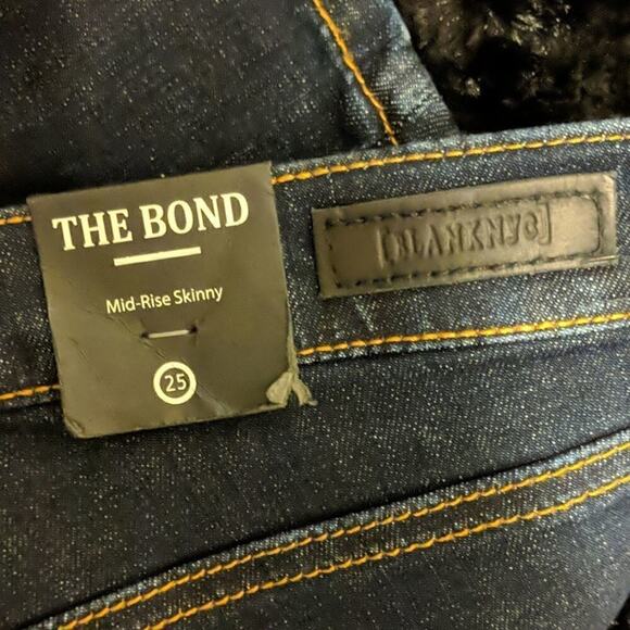 NEW BLANK NYC Denim The Bond Skinny Jeans Sz 25 - Picture 3 of 4